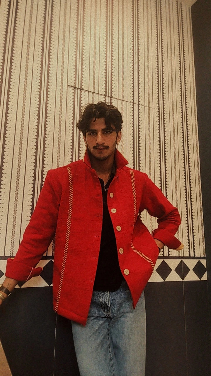 Red Dori Jacket