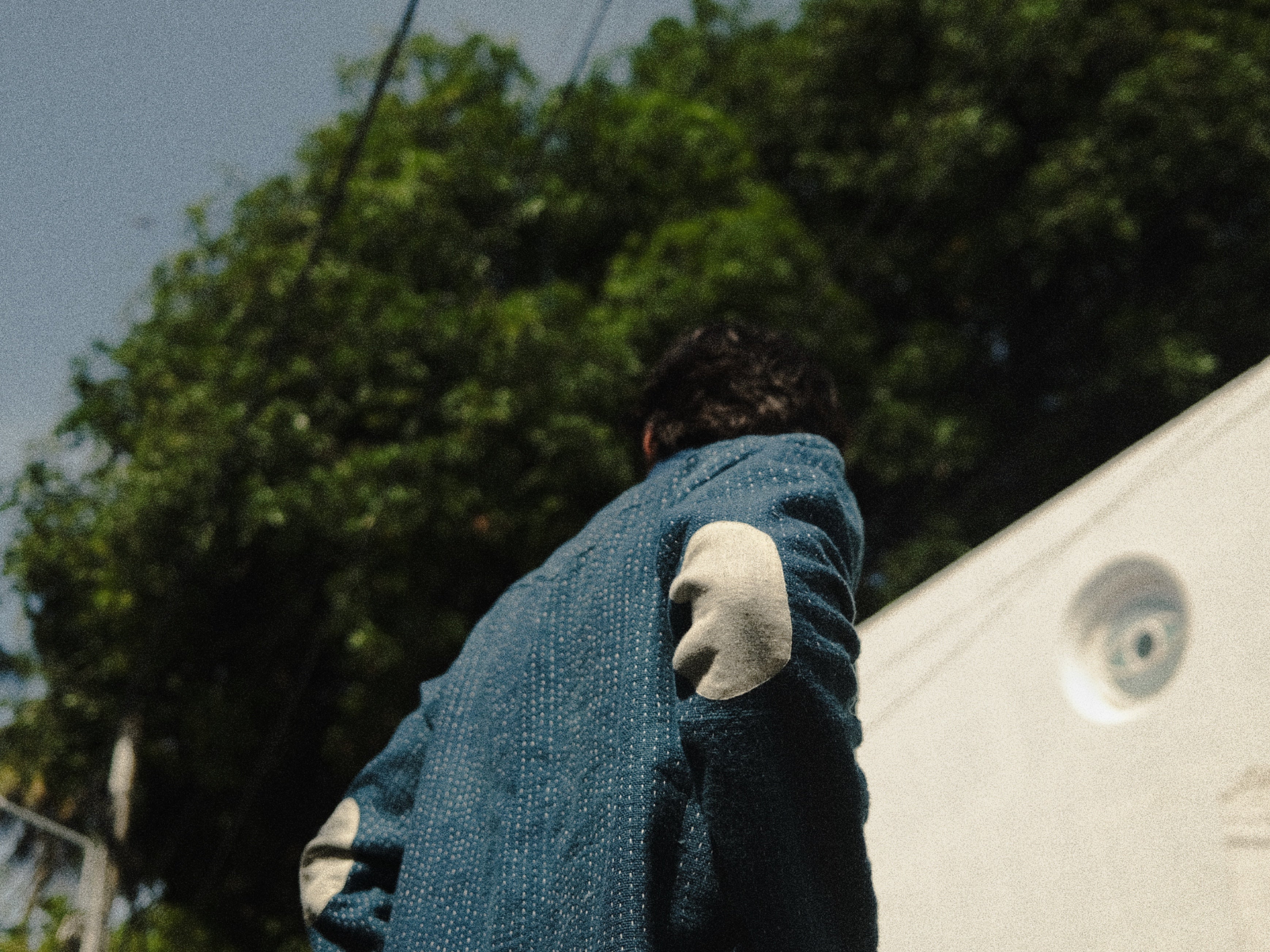 Indigo Kantha Jacket
