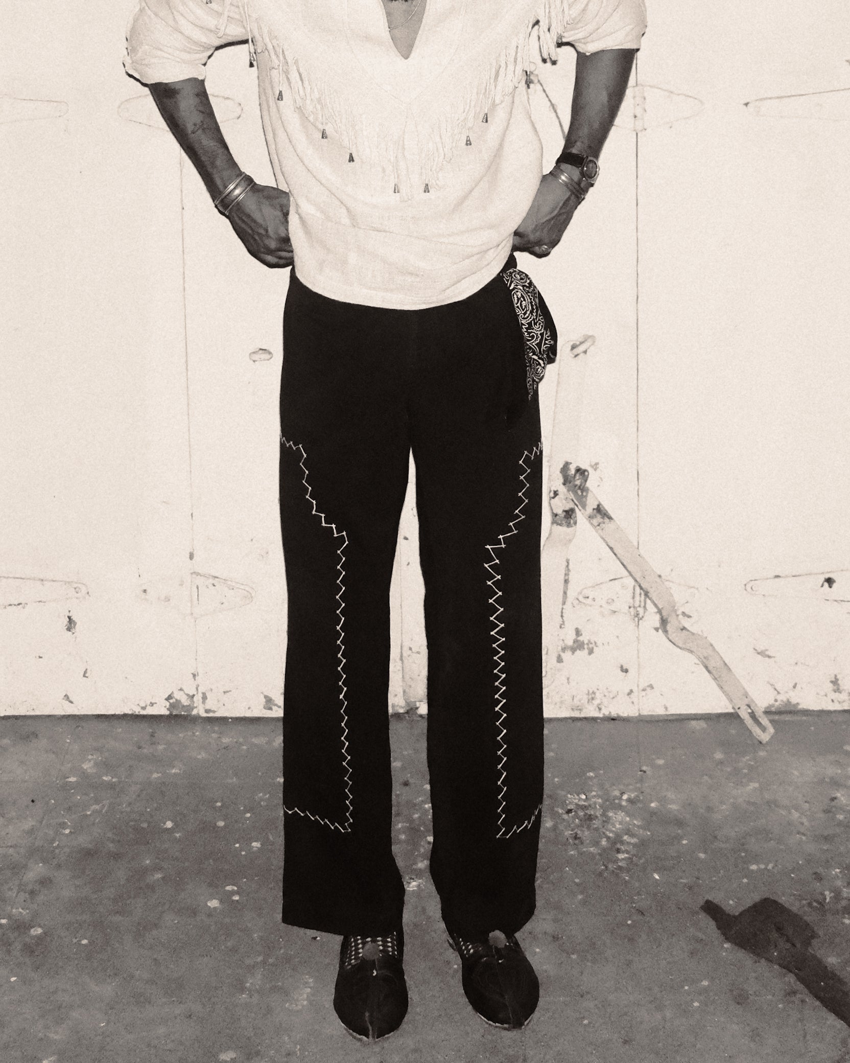 Kala Cotton Double Knee Denims