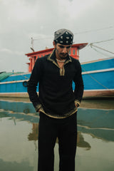 Kala Cotton Discharge Kurta image 1