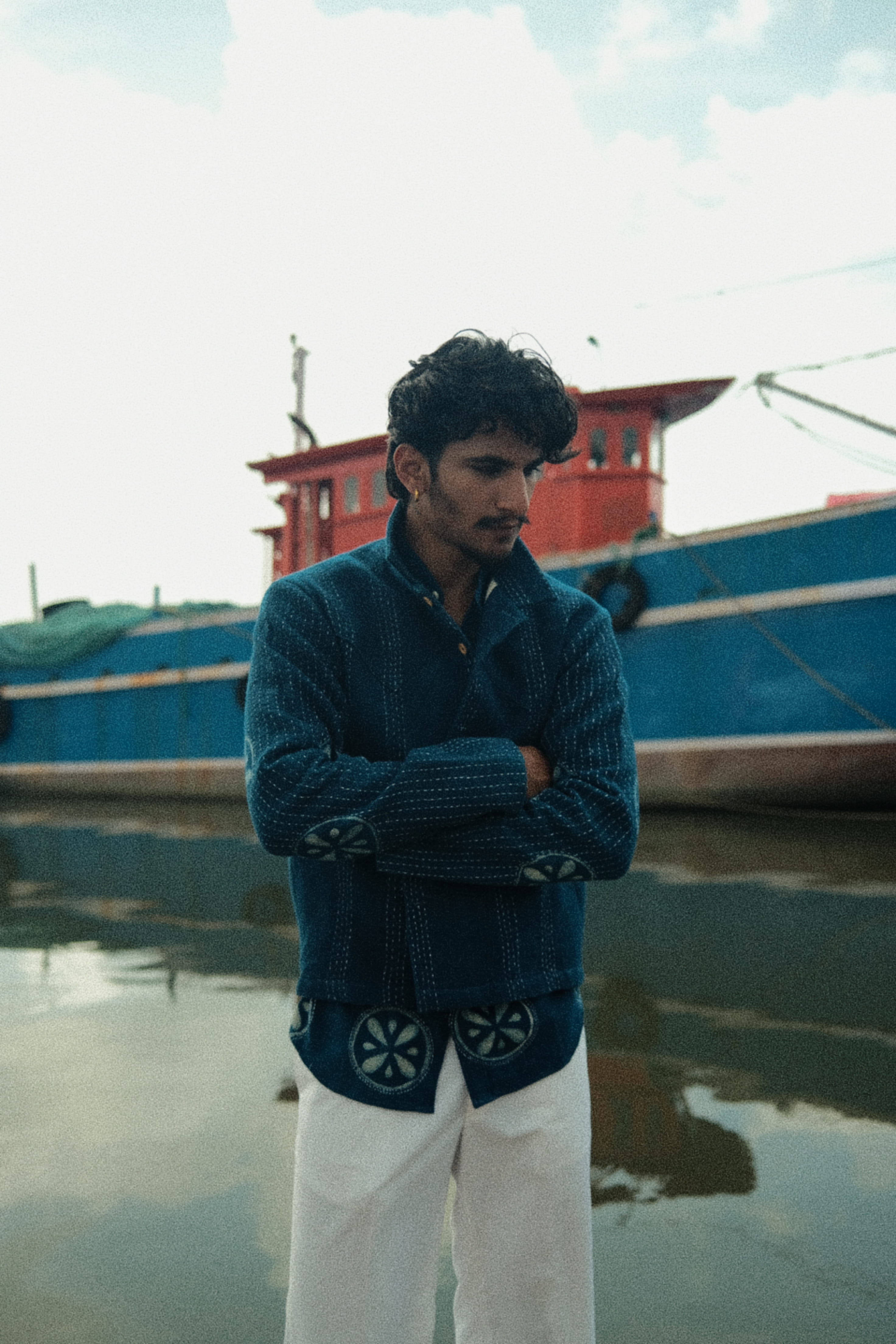 Sailor's Wheel Indigo Jacket