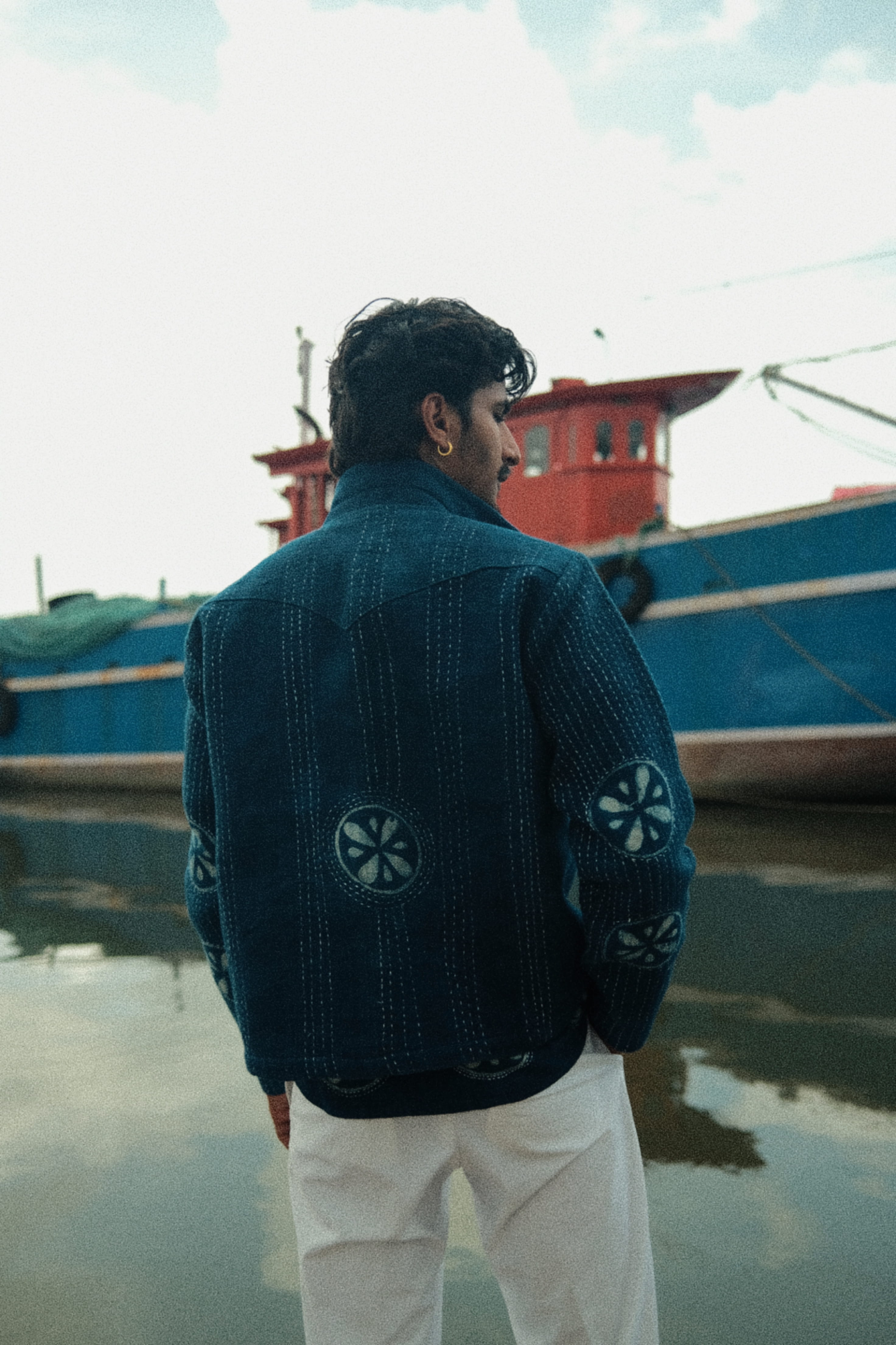 Sailor's Wheel Indigo Jacket