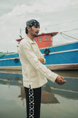 Kala Cotton Cowrie (shells) Kurta image 2
