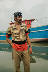 Red and Black Patta Shirt V2 image 3